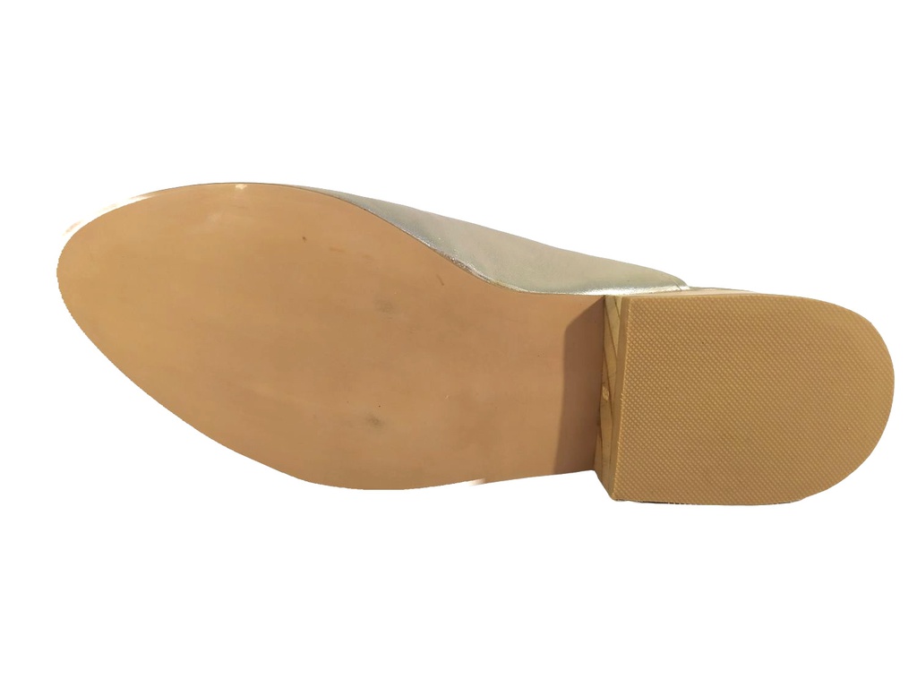 Kebba Zapatos Mujeres Point Amparo Napa Niquel