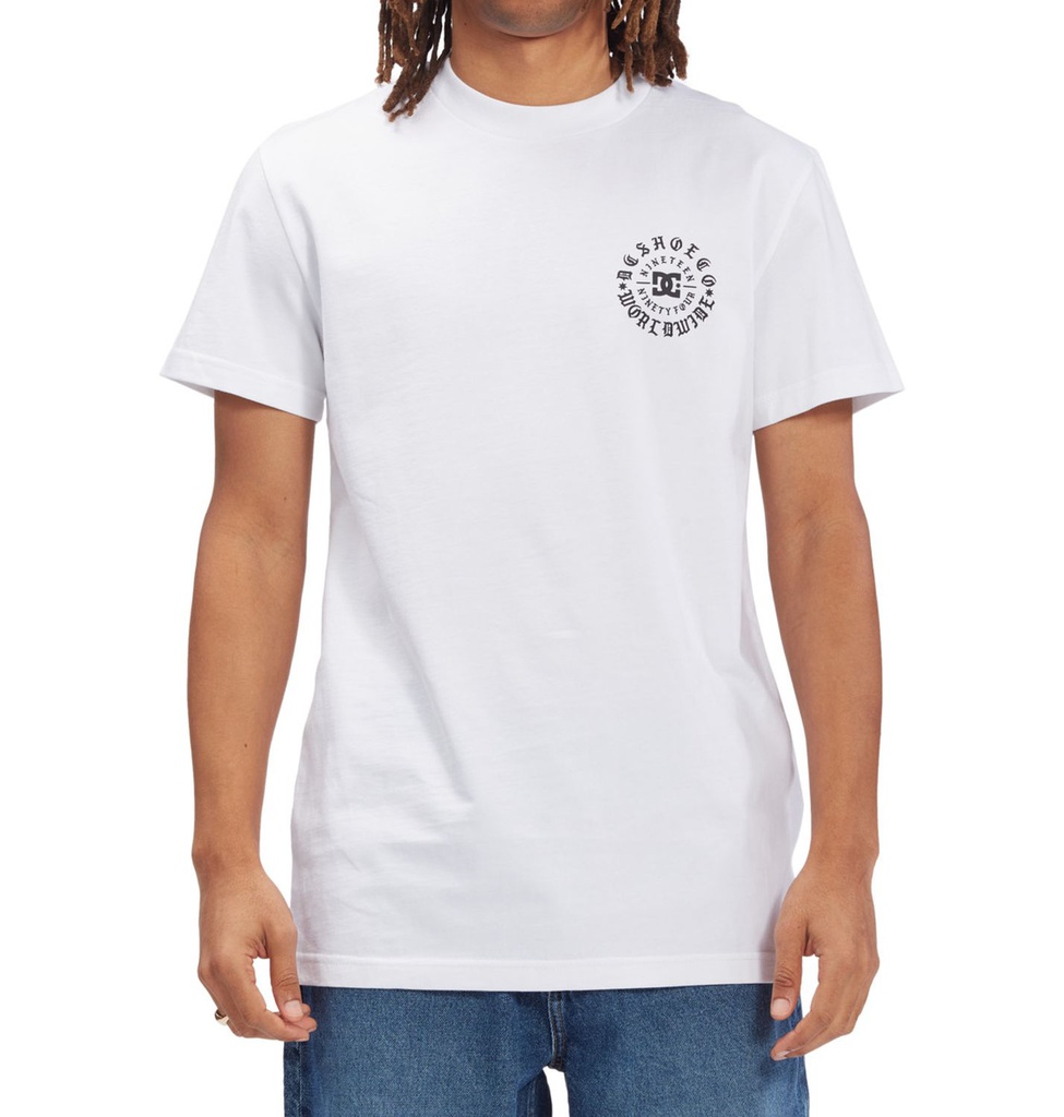 DC Shoes Poleras Hombres Old Circle Wbb0