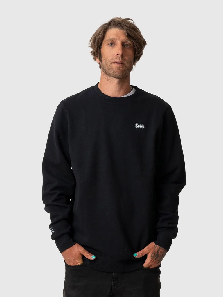 Stoked Polerones Hombres Rodeo Black