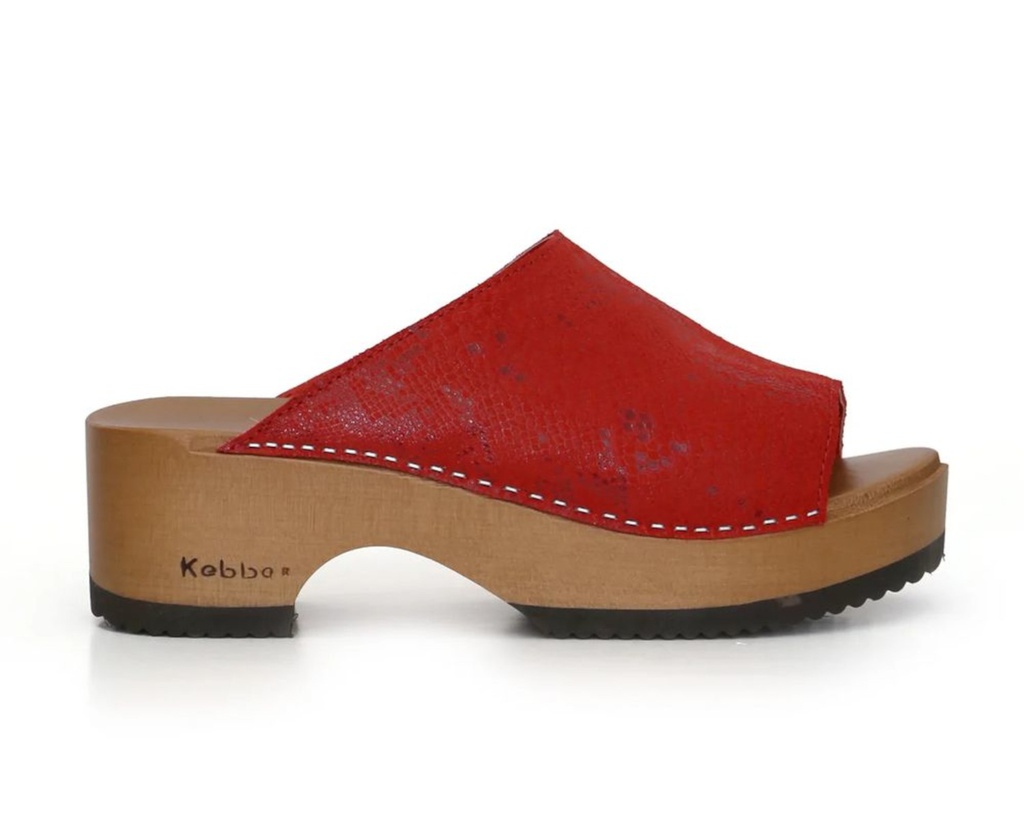 Kebba Sandalias Mujeres Cloc Nicanor Df043 Rojo