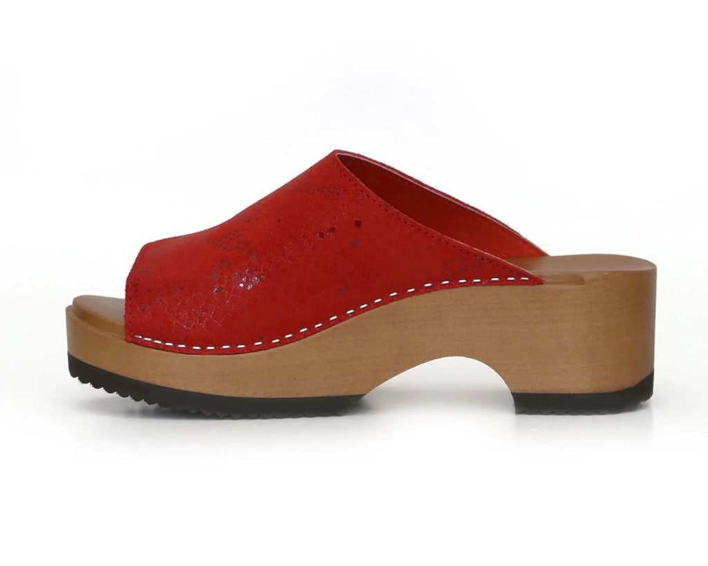 Kebba Sandalias Mujeres Cloc Nicanor Df043 Rojo