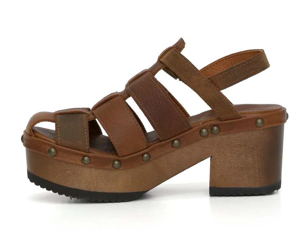 Kebba Sandalias Mujeres Bua Bera Texas/Rendo Tostado