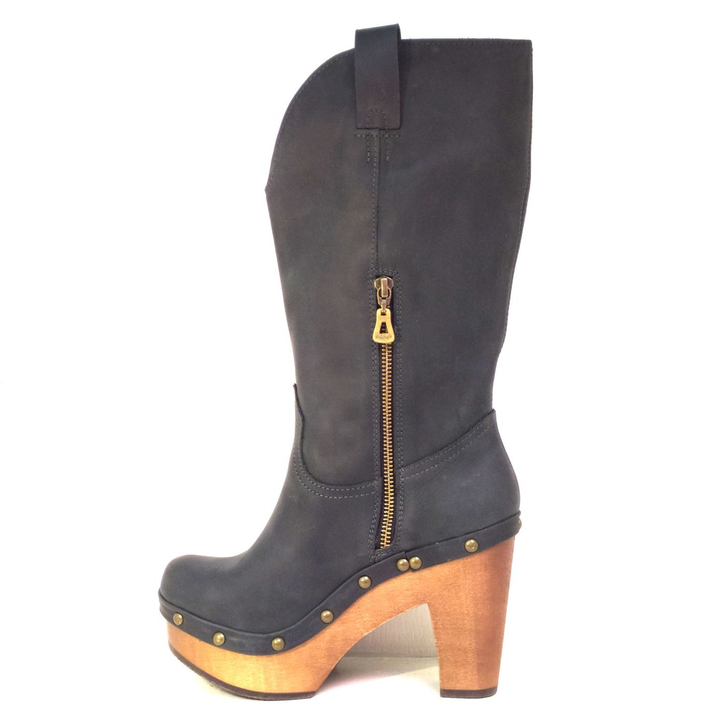 Kebba Botas Mujeres Milan Martin West Negro