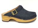 [2300997] Kebba Zapatos Mujeres Cloc Traba Pelo Negro (CL35/US5)